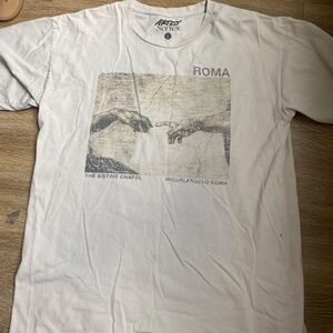 Artist Series ROMA vintage michaelangelo sister chapel t shirt